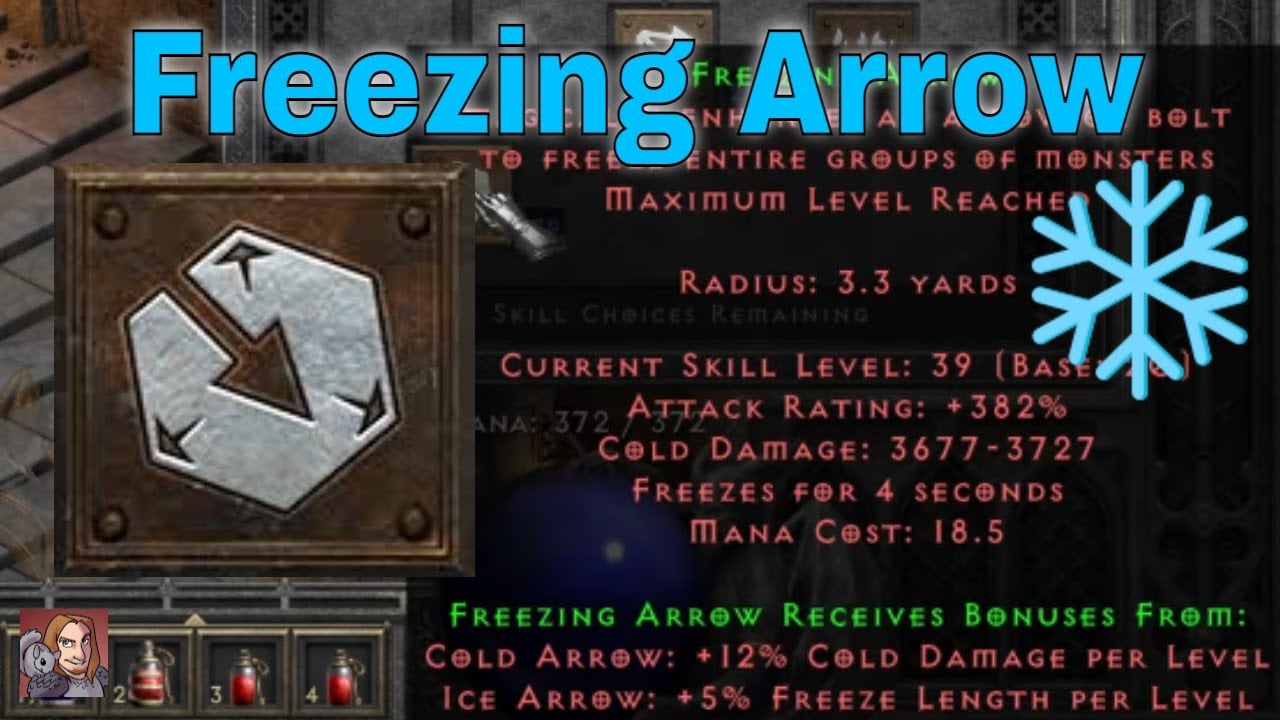 Diablo 2: Resurrected - A powerful Freezing Arrow Amazon Build Guide